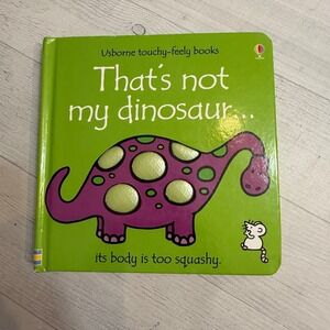 Usborne paper pie that's not my dinosaur board book